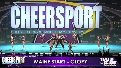 Maine Stars - Glory [2019 XSmall Senior Coed 5 Day 1] CHEERSPORT Nationals: Friday Night Live