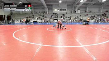 52 lbs Rr Rnd 1 - Adriel Robinson, Mat Warriors Stars vs Carson Currie, 4M Power