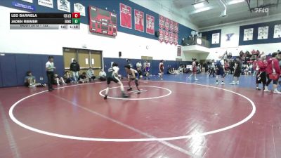122 lbs Champ. Round 1 - Leo Barwela, La Quinta L (La Quinta) vs Jaden Riemer, El Dorado High School