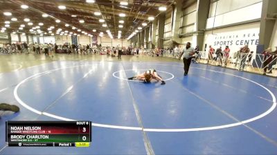 88 lbs Rd# 5- 3:45pm Friday Final Pool - Brody Charlton, Westshore D.S vs Noah Nelson, Ranger Wrestling Club