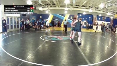 215 lbs Round 2 (8 Team) - Arron McCarty, Eagles WC vs Calvin Ross, Panhandle Gator Dogs