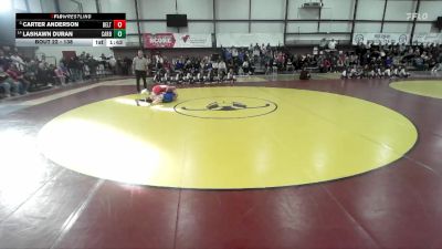 138 lbs Champ. Round 1 - Carter Anderson, Delta vs LaShawn Duran, Carbon