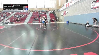 120 lbs Round 2 - Ava Williams, All In Wrestling Academy vs Hunter Edmondson, Lakeland Wrestling Club