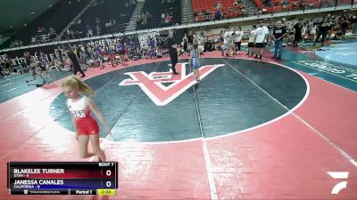 70 lbs Round 2 (8 Team) - Faith Young, Utah vs Jillian Vollhardt, California