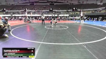 Rookie K-2 56 1st Place Match - Elwood Austin Iv, Grizzly Wrestling Club vs Jax Crawley, Powhatan Youth Wrestling Club
