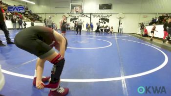 73 lbs 2nd Place - Jett Bowlin, Wagoner Takedown Club vs Jesse Voss, Skiatook Youth Wrestling