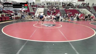 144 lbs Round 1 (16 Team) - Dean Rollins, Thomas County Central HS vs Aidan Torres, Newnan