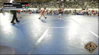 105 lbs Quarterfinal - Kolten Long, Tough N Technical Wrestling Club vs Tucker Nuckolls, Mojo Grappling Academy