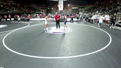 120 lbs Elias Pedroza, SDIKWA - San Diego-Imperial Kids Wrestling Association vs Declan Leonard, SAWA - Sacramento Area Wrestling Association