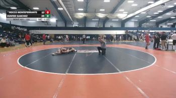 125 lbs Cons. Round 4 - Hunter Sanchez, Springfield College vs Rocco Monteferrante, Alvernia