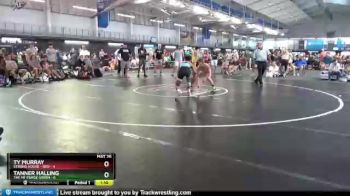 120 lbs Round 1 (16 Team) - Ty Murray, Strong House - Red vs Tanner Halling, The MF Purge Green