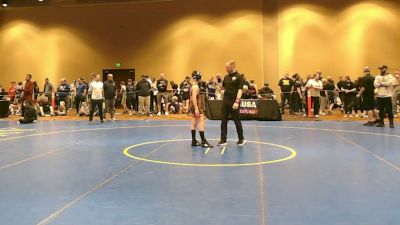92 lbs Cons. Sub-quarters - Cooper Foster, Burrillville Lightning Wrestling Club vs Maxwell Bhandari, South Hills Wrestling Academy