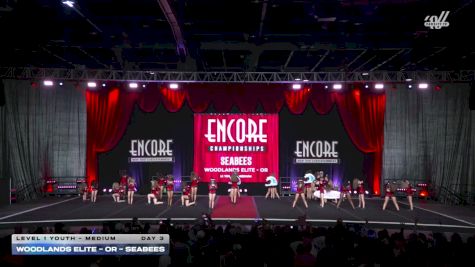 Woodlands Elite - OR - Seabees [2025 L1 Youth - Medium Day 3] 2025 Encore Grand Nationals