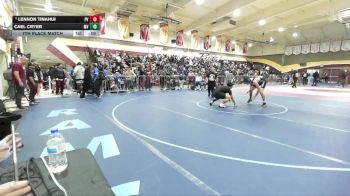 190 lbs 7th Place Match - Cael Cryer, Moreno Valley vs Lennon Tinahui, Paloma Valley