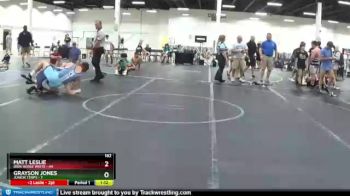 182 lbs Round 1 (8 Team) - Matt Leslie, Iron Horse White vs Grayson Jones, Junior Terps