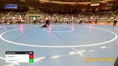 73 lbs Round Of 32 - Zayne Newell, The Best Wrestler vs Lane Faunce, SlyFox Wrestling Academy