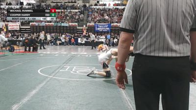 A - 150 lbs 3rd Place Match - Cooper Hardy, Frenchtown vs Michael Rummel, Frenchtown