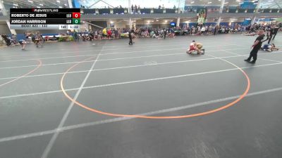 132 lbs Cons. Round 4 - Jordan Harrison, Lake Gibson Braves vs Roberto De Jesus, Lake Gibson Braves