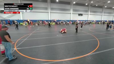 144 lbs Cons. Round 2 - Westyn Haslett, Unattached vs Jaxon Jorgensen, Unattached