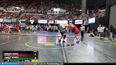 AA - 285 lbs Quarterfinal - Forest Howell, Flathead vs Hudson Wiens, Bozeman