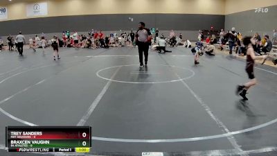 40 lbs Round 7 (10 Team) - Braxcen Vaughn, 84 Athletes vs Trey Sanders, Mat Assassins