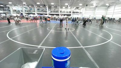 56 lbs Consi Of 8 #1 - Alexander Berger, Mid-Coast WC vs Jasmine Belen, Bristol Gladiators