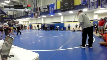 105 lbs Semifinal - Chloe Green, Bookert T Washington vs Gracie Wood, Rogers