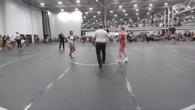 110 lbs Round 3 (6 Team) - Julia Horger, PA West Black vs Carson Robertson, CTWHALE