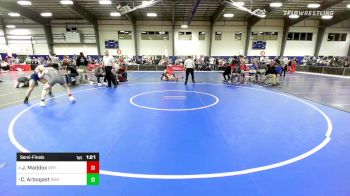 136 lbs Semifinal - Jake Maddox, Refinery vs Camden Arbogast, Smittys Barn