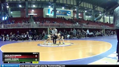 113 lbs Round 1 (4 Team) - Haiden Dubois, Lincoln Southwest vs Jack Hutchinson, Manhattan HS