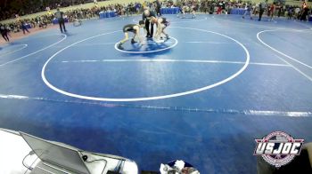 106 lbs Round Of 16 - Phinn Lafever, Standfast vs Canaan Brummett, Chickasha Youth Wrestling