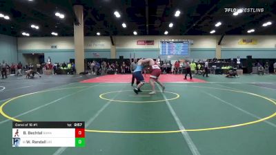 285 lbs Consi Of 16 #1 - Brendan Bechtel, Alabama vs William Randall, Rhode Island