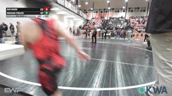 83 lbs Rr Rnd 2 - Kai Bass, Grove Takedown Club vs Dejuan Fields, Tulsa Blue T Panthers