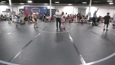 72 lbs Quarterfinal - Cannon Stover, Honey Badgers Wrestling Club vs Jack Fitzpatrick, All I See Is Gold