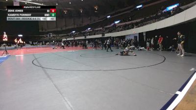Rookie 6-8 75 1st Place Match - Zeke Jones, Bell Creek vs Kamdyn Forrest, Great Neck Wrestling Club