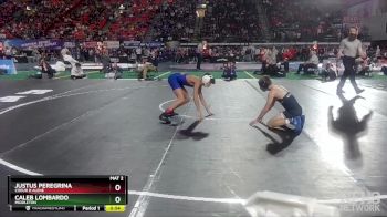 5A 106 lbs Cons. Round 2 - Caleb Lombardo, Middleton vs Justus Peregrina, Coeur D Alene