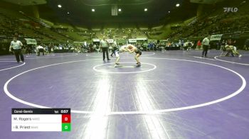 146 lbs Consolation - Michael Rogers, Wasco vs Braden Priest, Bakersfield