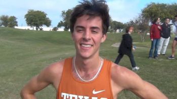 Ryan Dohner Dohner excited and focused for his final XC race  South Central Cross Country Regional Championships 2013