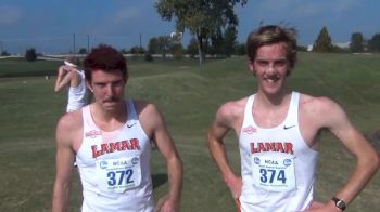 Lamar sends two individuals to the big dance  South Central Cross Country Regional Championships 2013