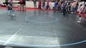 135_B lbs 7th Place - Barrett Dixon, Cameron County vs Luke Bennethum, Northern Lebanon