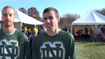 All aboard the Grady Train! Jeremy Rae and Martin Grady lead the Irish to a third place finish