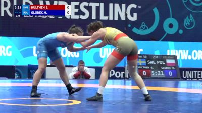 59 Kg 1 8 Final Evelina Cecilia Linnea Hulthen Sweden Vs Magdalena