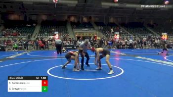 120 lbs Consolation - Zeb Katzmarek, King Select vs Brady Brewer, Okwa