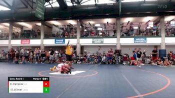 76-80 lbs Cons. Round 1 - Scott Kilmer, Lion`s Den Wrestling Academy vs Ean Campos, Fox Lake WC