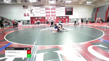 285 lbs Consolation - Cash Henderson, Unrostered vs Keegan Nugent, Michigan