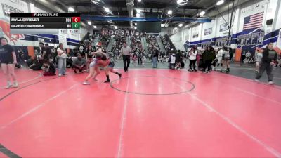 127 lbs Champ. Round 1 - Lazette Ramirez, Costa Training Center vs Myla Stiteler, Bonita