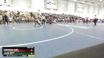 54 lbs Semifinal - Caleb Smith, Club Not Listed vs Muhammad Syed, Buffalo Nomads Wrestling