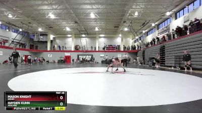 149 lbs Champ. Round 1 - Hayden Kuhn, Ashland vs Mason Knight, Drury