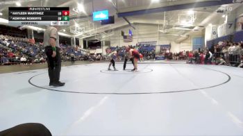 190 lbs Semifinal - Hayleen Martinez, Liberal vs Korynn Roberts, Olathe West