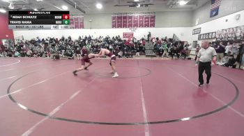 157 lbs Quarterfinal - Noah Schultz, Monmouth Richmond Winthrop vs Travis Nania, Nokomis
